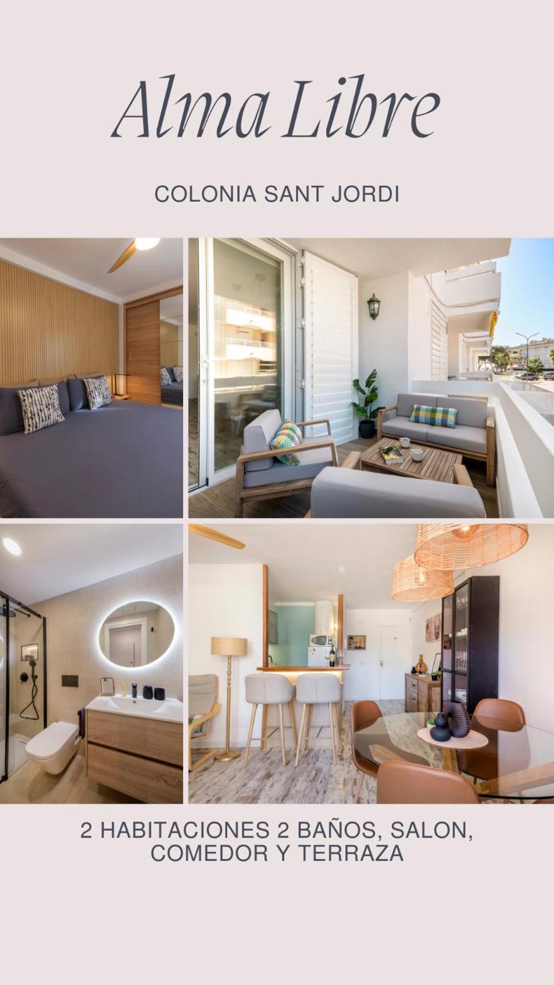 Alma Libre Beach Apartment Colonia de Sant Jordi Exterior photo
